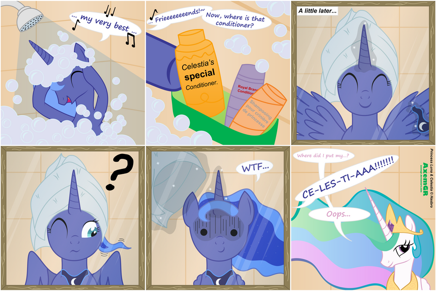 The truth about Luna's hair by AxemGR on DeviantArt