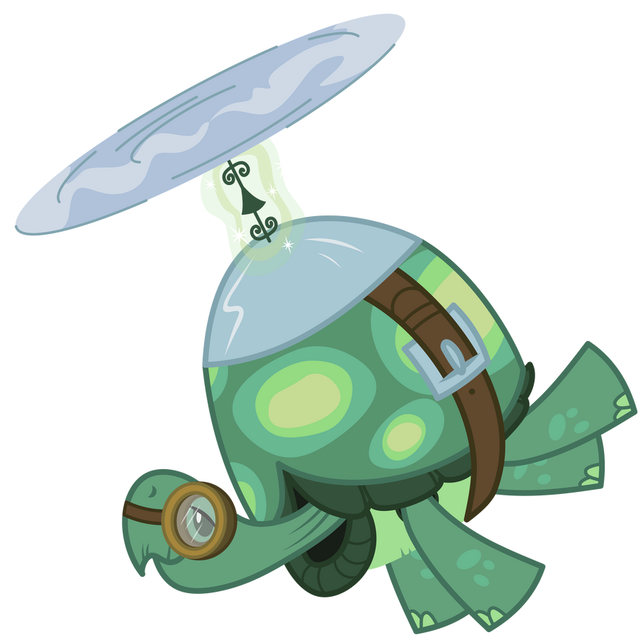 Tank the flying Turt- Err, Tortoise! by AxemGR