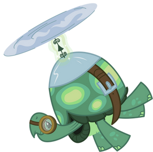 Tank the flying Turt- Err, Tortoise!