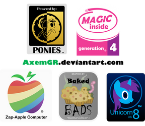 Pony computer Company logo's