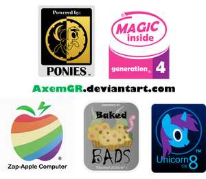 Pony computer Company logo's