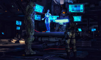 Halo: Mission Briefing by Rockcodian