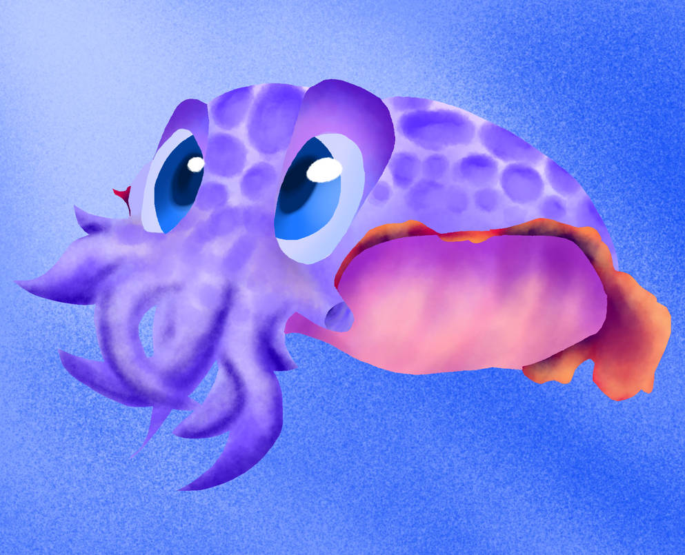 Cuddlefish by DrawesomeJulia on DeviantArt