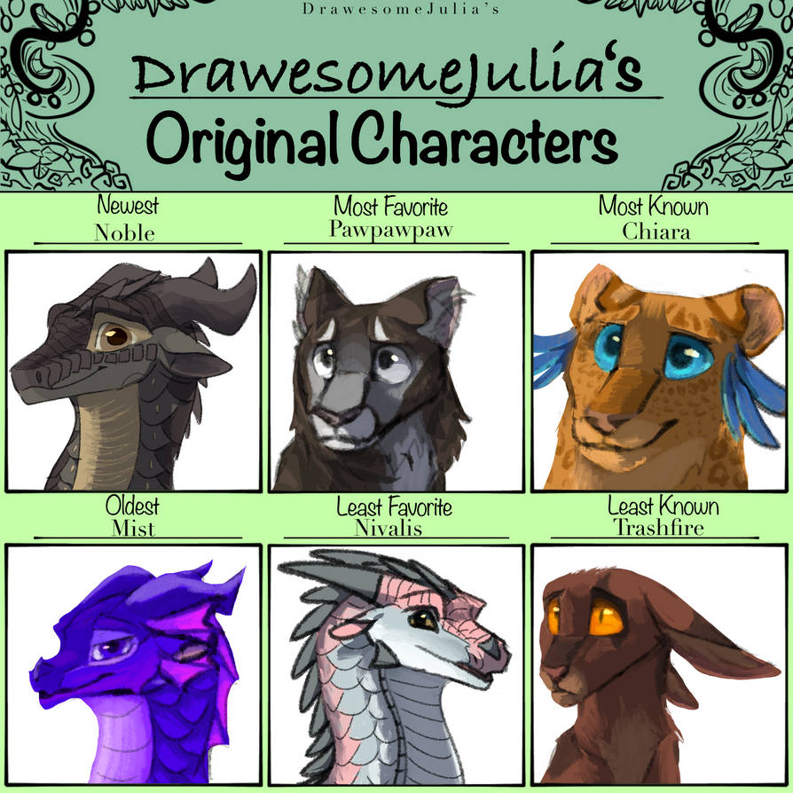 OC Template by DrawesomeJulia on DeviantArt