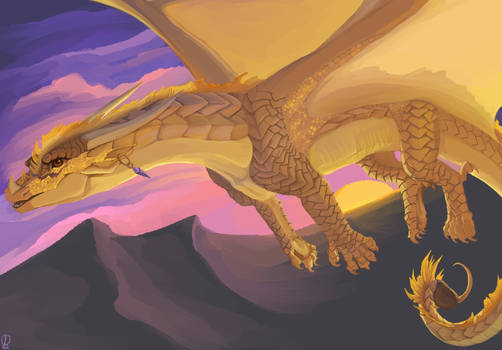 Qibli from Wings of Fire