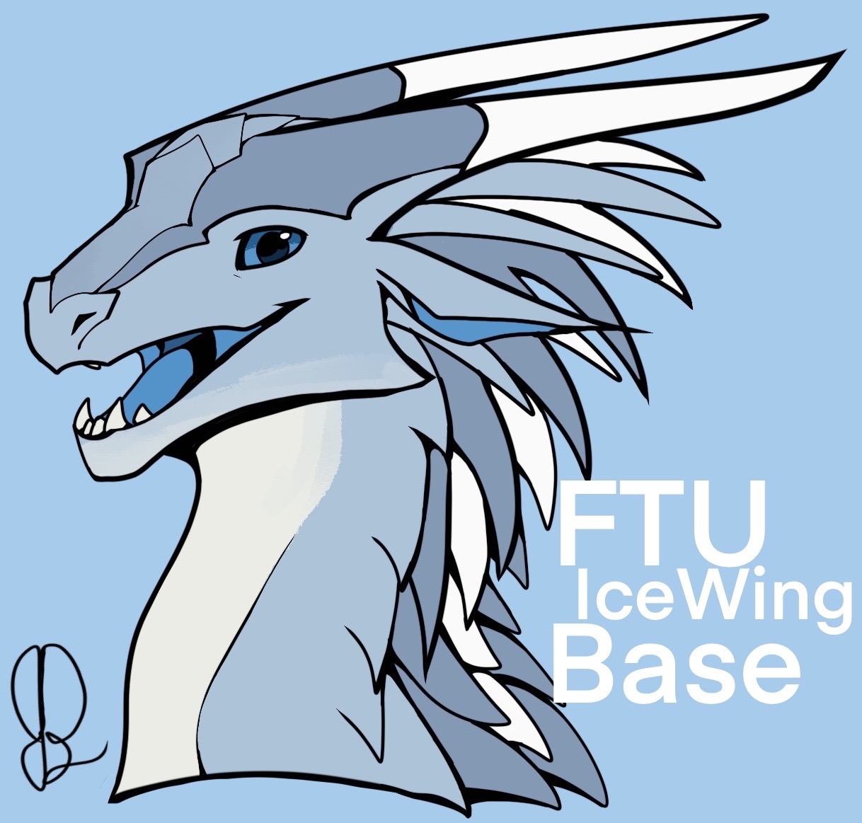 Custom Icewing Base IceWing Base Free to Edit and Use by DrawesomeJulia on DeviantArt