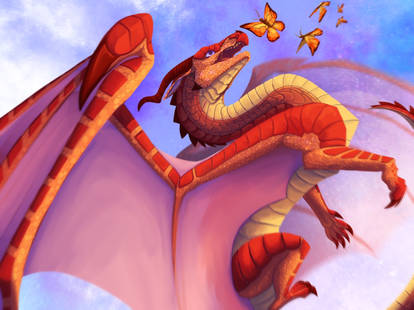 Sky from Wings of Fire