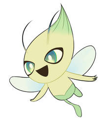 Inktober Day 8 (Celebi)