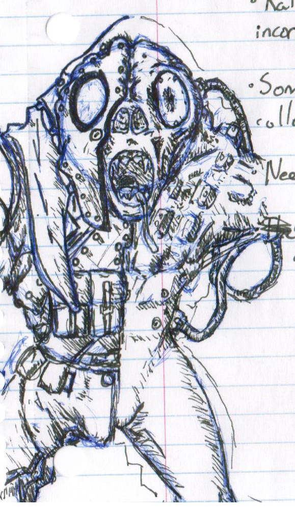 Alien Split by DoodlingAndy on DeviantArt