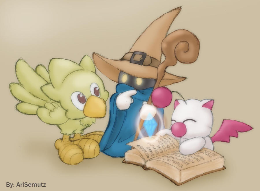 Moogle Talk We must talk to Moogle by ariSemutz on DeviantArt