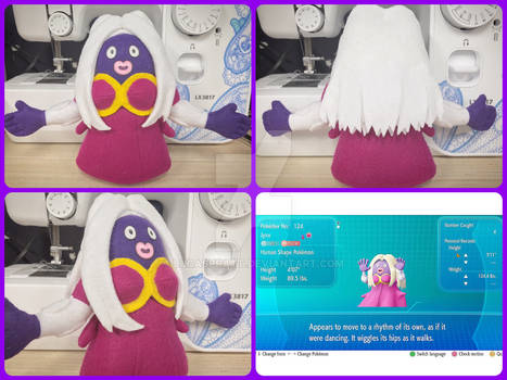 Pokemon - Shiny Jynx Plush