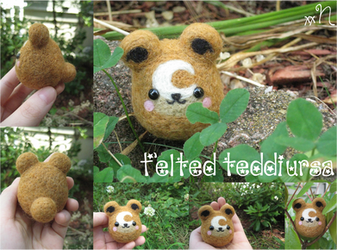 Felted Teddiursa