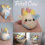 Felted Cow