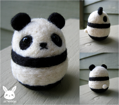 Felted Panda