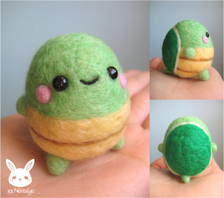 Felted Turtle