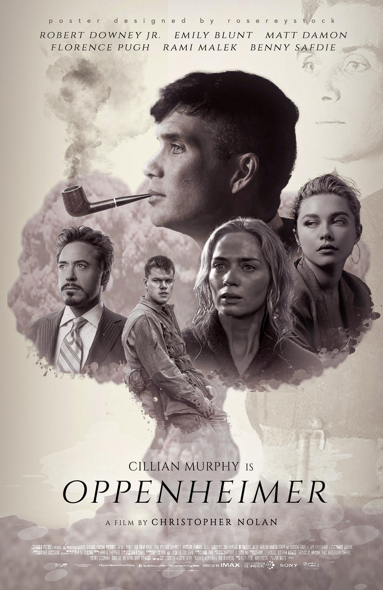 Oppenheimer poster by Rosereystock on DeviantArt