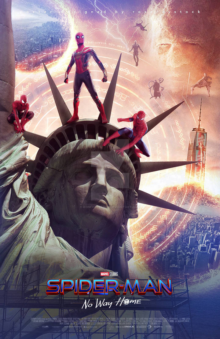 Spider-man : No Way Home - poster 5 by Rosereystock on DeviantArt