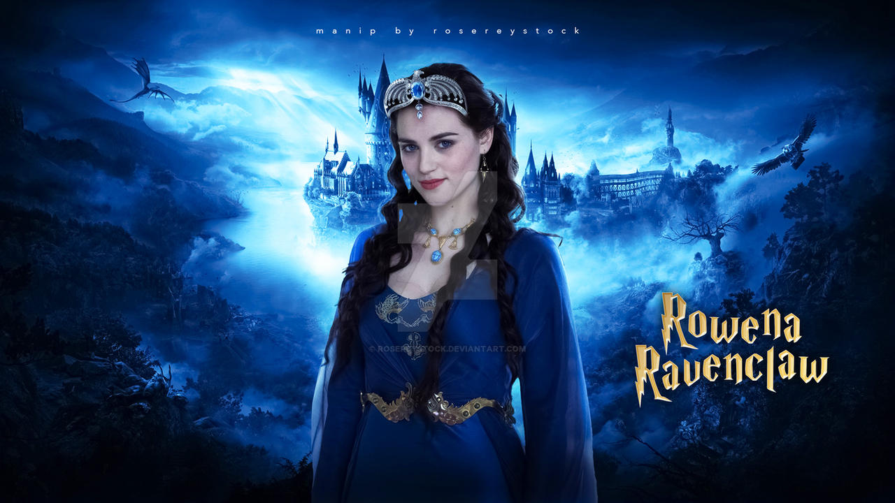 Katie McGrath as Rowena Ravenclaw - manip by Rosereystock on