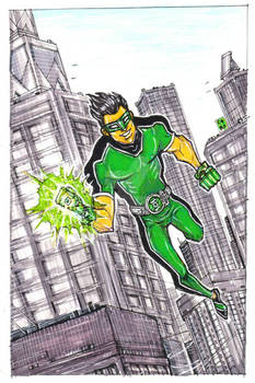 Green lantern,,a new spirit