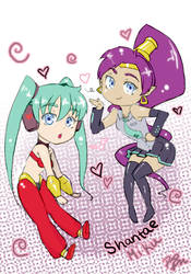 Miku-and-Shantae(Ver 2)