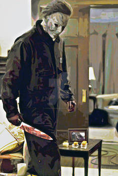 Michael Myers Painted 2