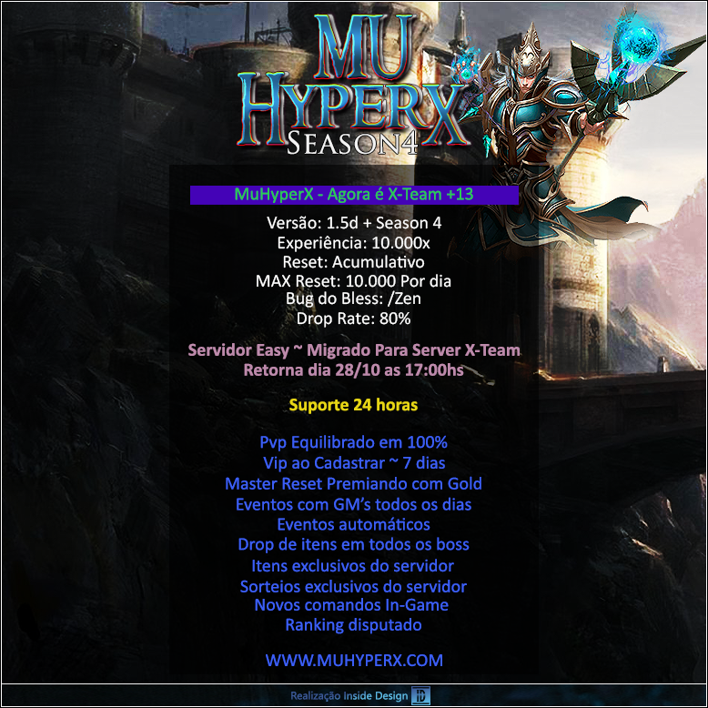 Banner de Migracao MuHyperX X-Team by thiagoarantes20