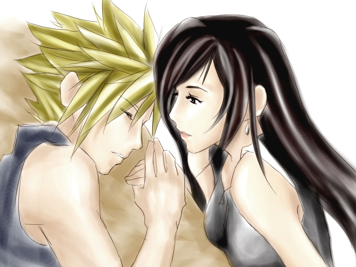 Cloud and Tifa