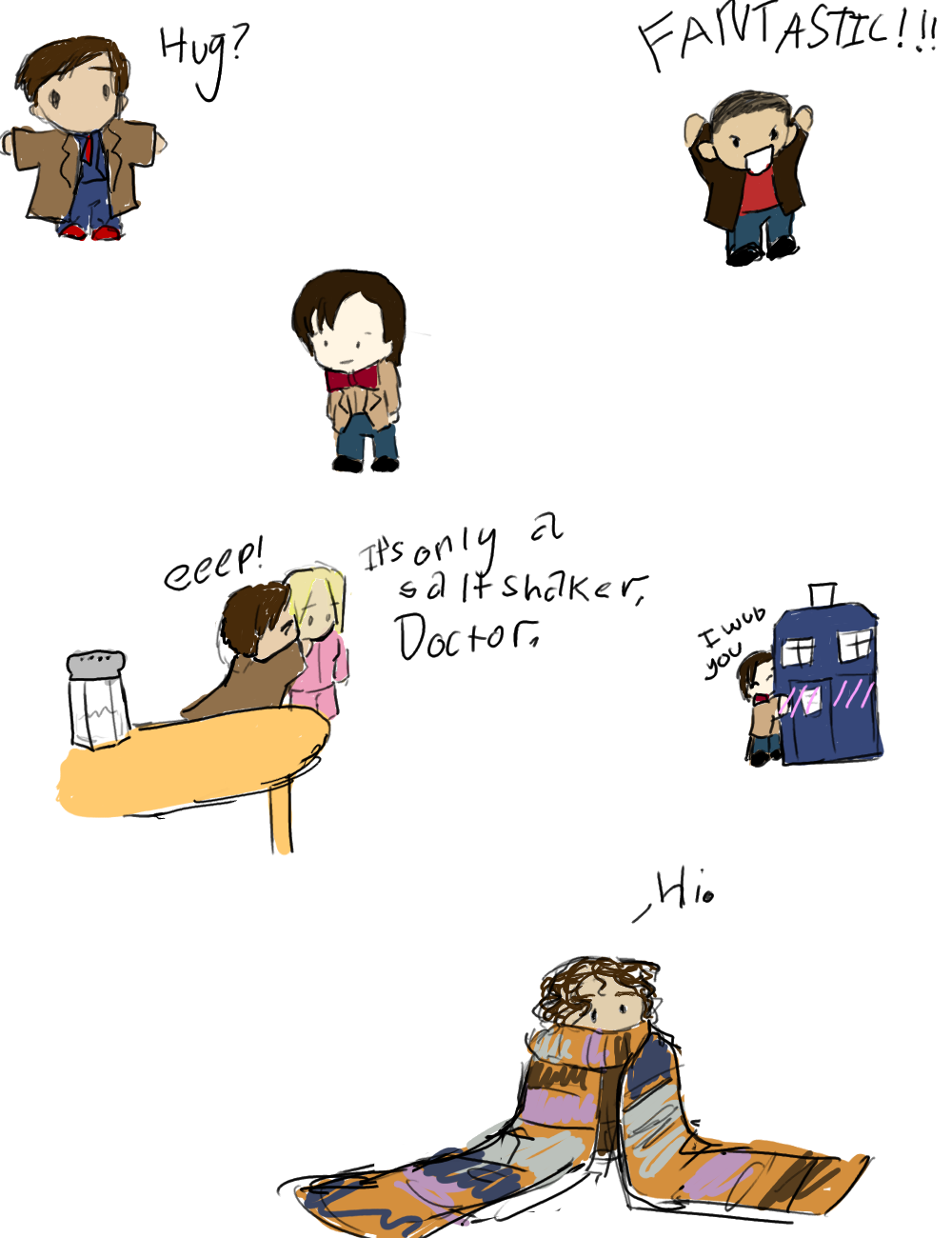 doctor who chibi comics