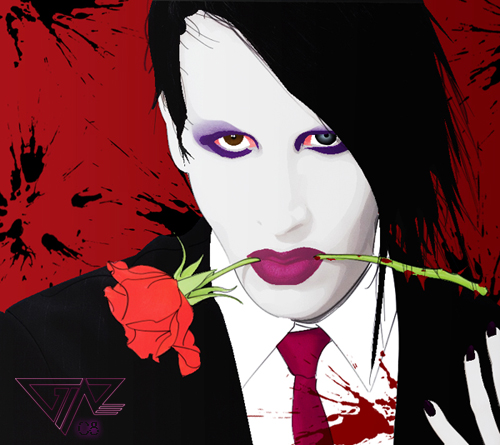 . marilyn manson .