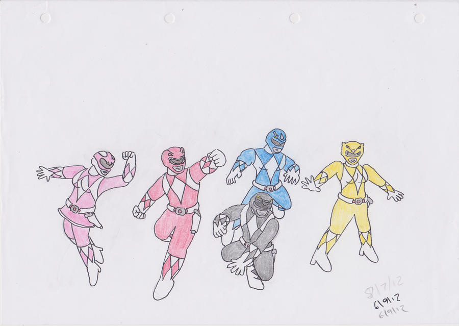 Mighty Morphin Power Rangers by Routemaster on DeviantArt