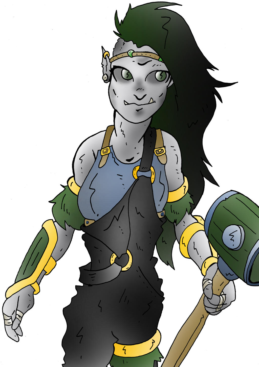 Rock the Dire Goblin