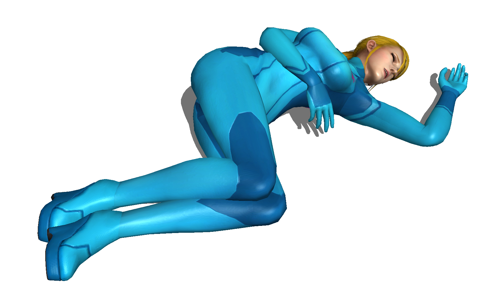 Samus Aran Fallen 3