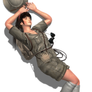 Hitomi (Safari Costume) Unconscious 4