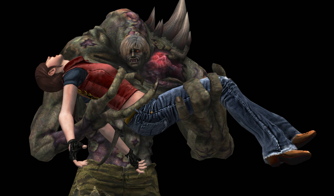Стив бёрнсайд Resident Evil монстр