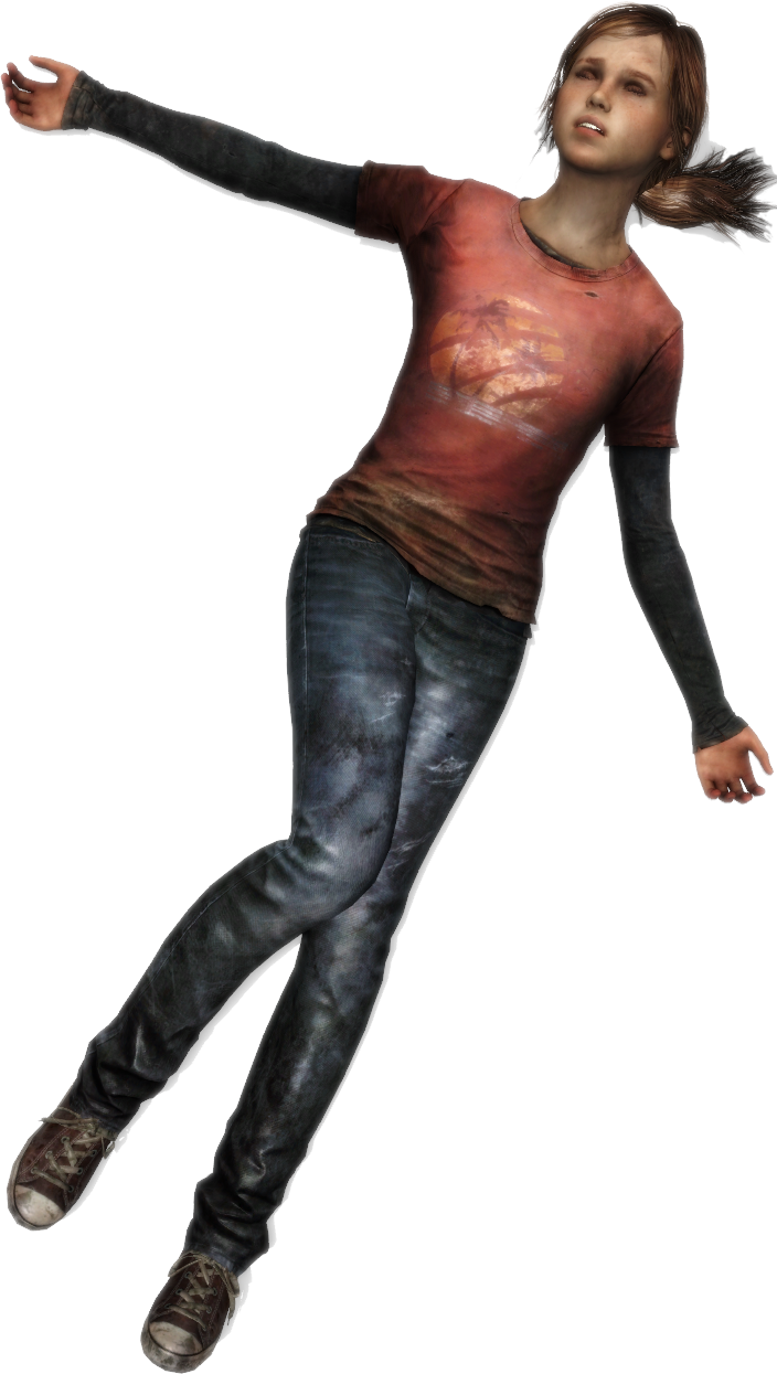 Ellie The Last of Us Part II Transparent by StayPlaytion on DeviantArt