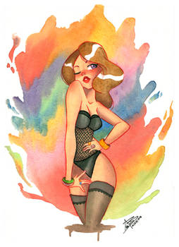 Colors and pin-ups