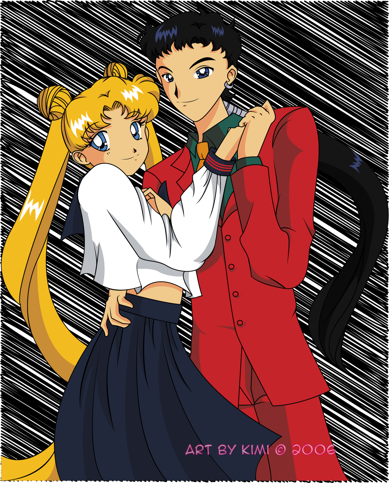 Usagi and Seiya