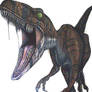 Velociraptor in 3D stance