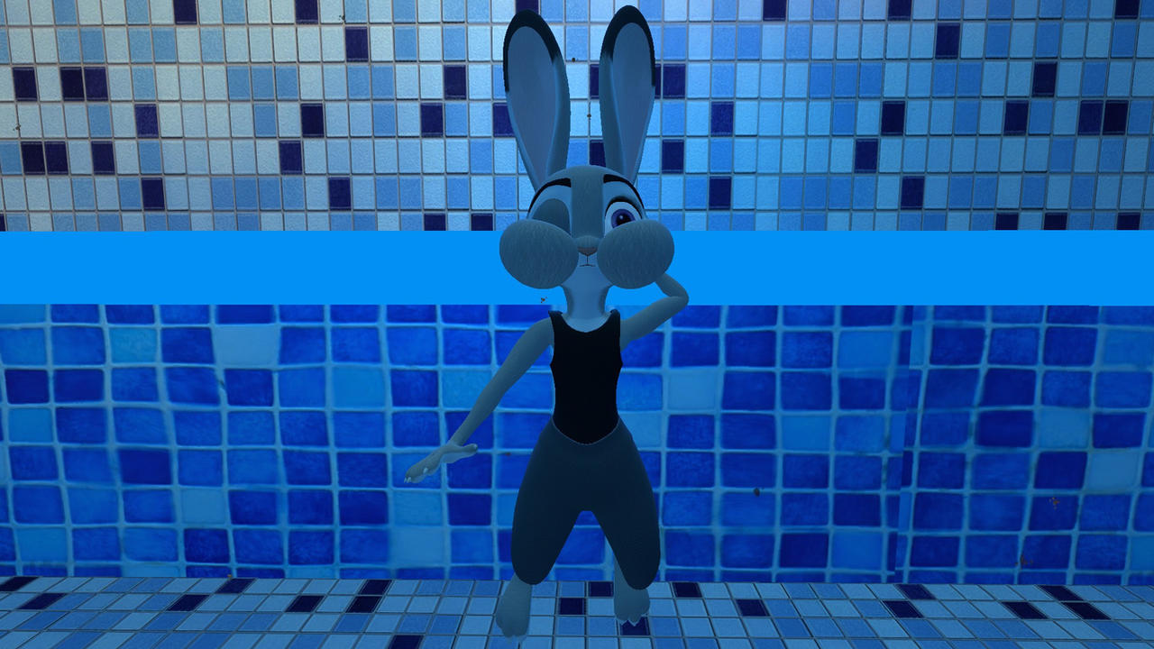 Pool Rabbit by UnphasedSeraphim on DeviantArt