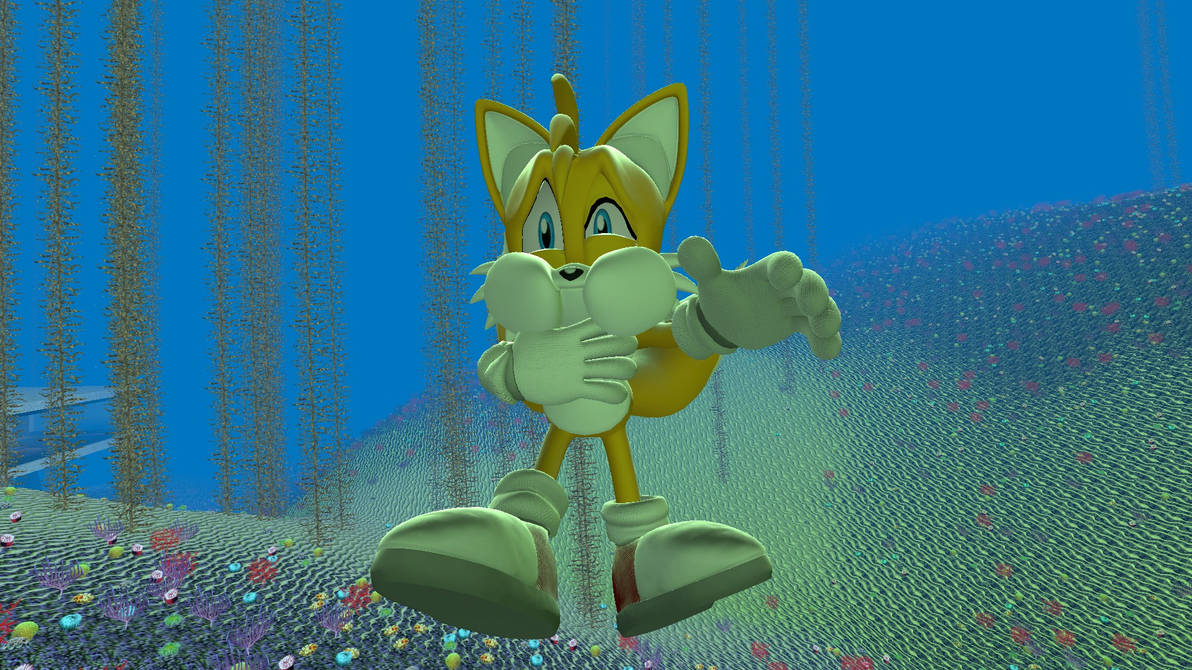 Tails Getting Whoop Tails Drowning by UnphasedSeraphim on DeviantArt