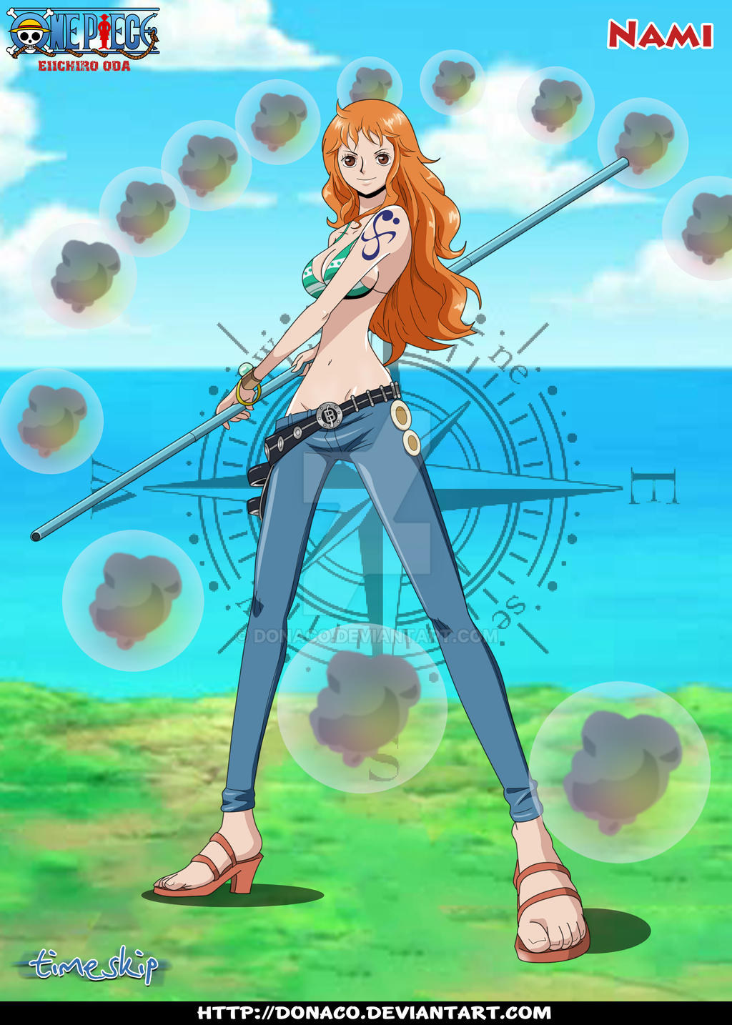 Nami Timeskip by donaco on DeviantArt