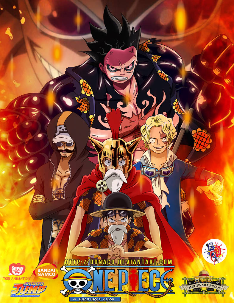 Battle at Dressrosa by donaco on DeviantArt