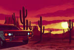 Desert cactus by Furedo