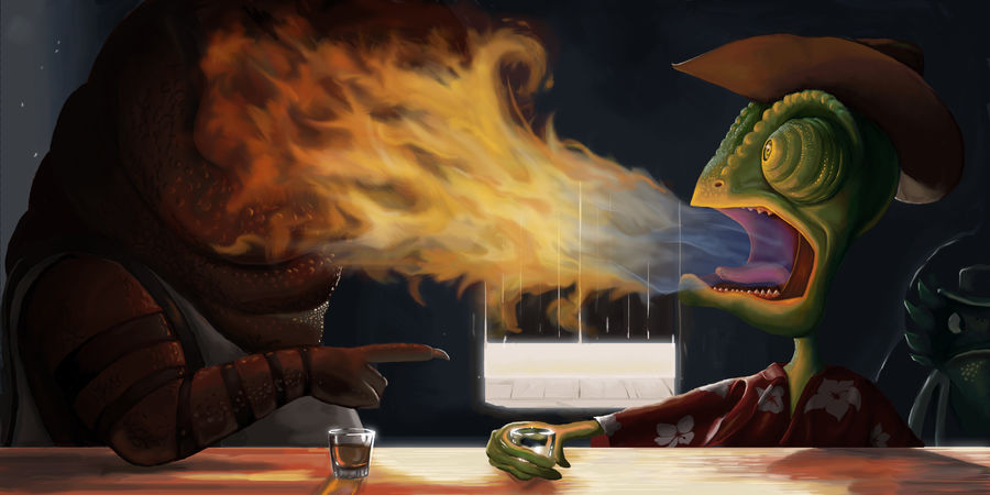 Rango by xric on DeviantArt