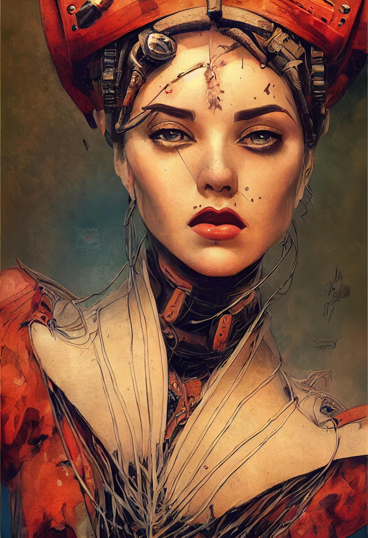 Humanoid Pin CFORS a beautiful humanoid pin-up by Enki Bilal de by CFORS-2022 on ...