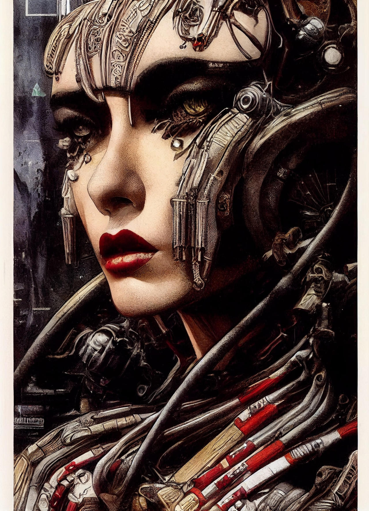 Humanoid Pin CFORS a beautiful humanoid pin-up by Enki Bilal an by CFORS-2022 on ...