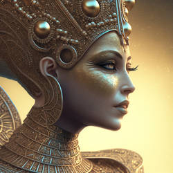 CFORS an egyptian android goddess ultra detailed p