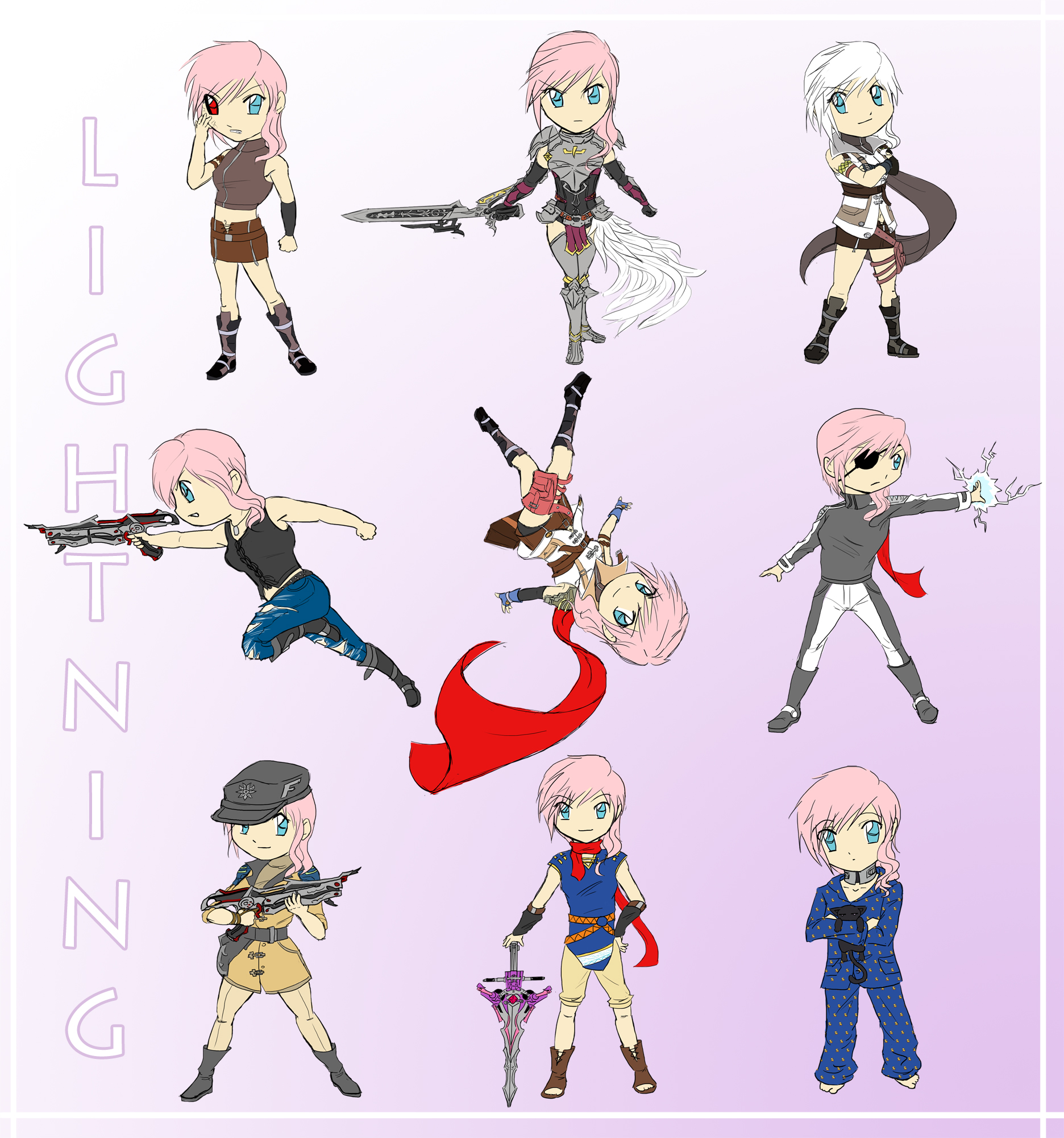 Lightning Obsession Chibi edition