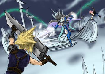 Dissidia Aces Cycle 4 Round 5 Lighting vs Cloud