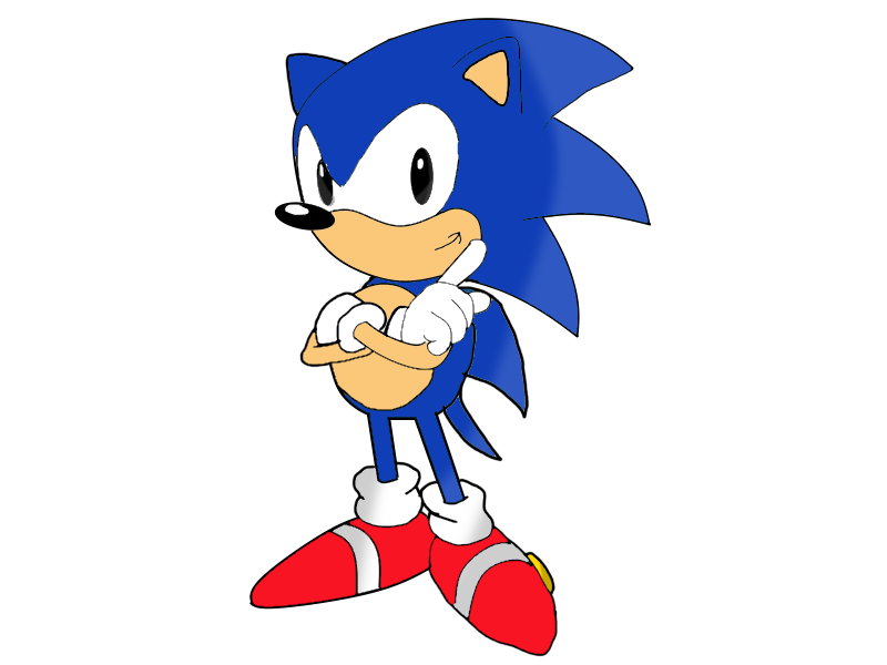 Classic Deviantart Classic Sonic by CB2477 on DeviantArt